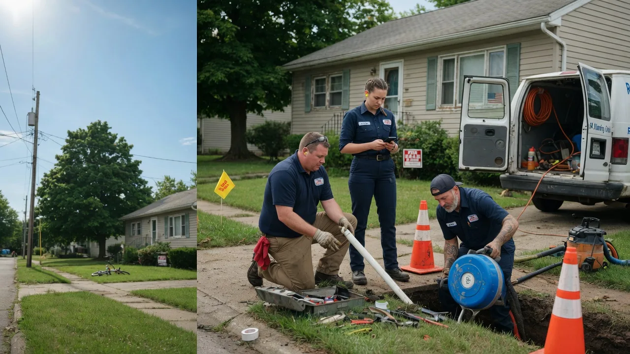 Sewer Line Repair in Bradley, IL near me